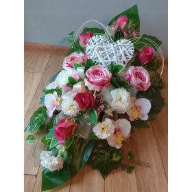  Friedhofsdekoration GRABkomposition FRÜHLING OSTERN Tulpe