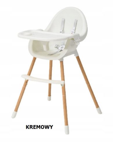  KINDERFUTTERSTUHL 3in1 TABLETTSITZ, CREME SEE