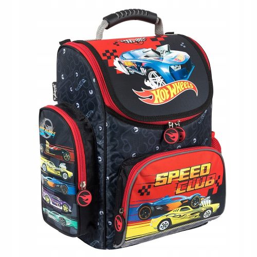  Bambino Hot Wheels Schulranzen + Federmäppchen-Set