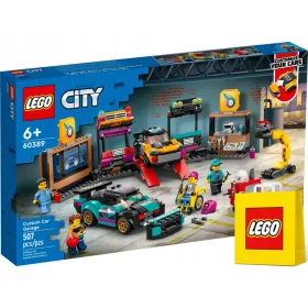    LEGO City 60389 Auto-Tuning-Werkstatt + VP-Papiertüte LEGO 6315794 Groß