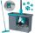 Eimer- und Schleudermopp Beldray Mop Pet_Plus X-Shape 33 cm