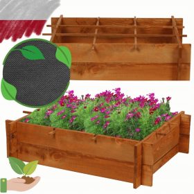  Mini-Gewächshaus 78 cm x 60 cm aus Holz