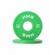 GUMMIBESCHICHTETE GEWICHTS-OLYMPISCHE PLATTE 1 KG 2 Stk. CBRS10 HMS