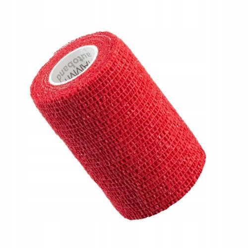  Vitammy Autoband kohäsive Binde rot 7,5 cm