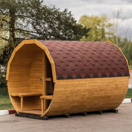 Gartensaunen Saunafass 3M 240 x 300 x 230 cm