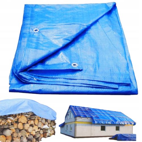 Dicke, wasserdichte und frostbeständige Planen Plane 75 g/m² 6 x 8 m