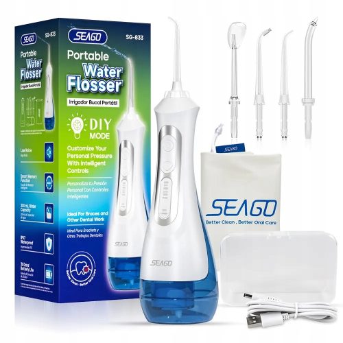  Seago SG-833 kabelloser Irrigator, weiß