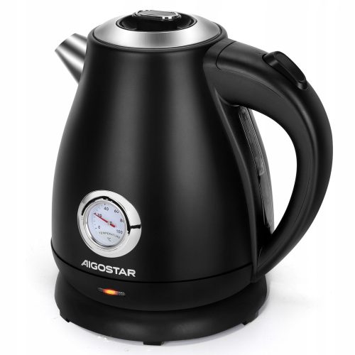  Aigostar Adrian Wasserkocher 2200 W 1,7 l schwarz
