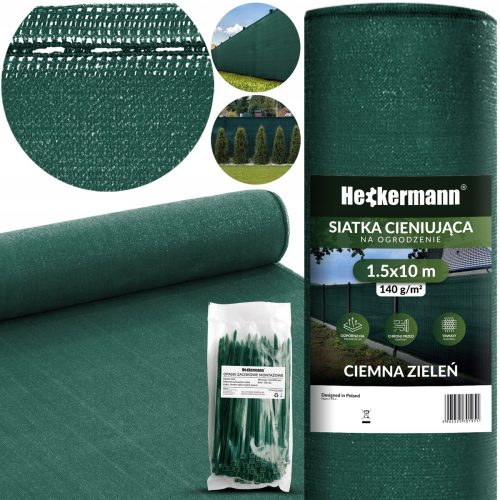 Schattiernetz für Zaun - MASKIERENDES SCHATTIERGEWEBE FÜR ZAUN 90 % 1,5 x 10 m