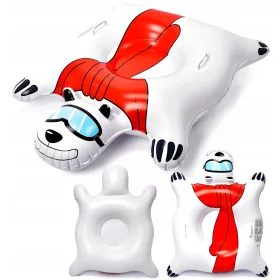  Aufblasbare Schneerutsche Eisbärrutsche für Kinder