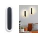  Schwarze LEDTechnics-Wandleuchte mit integrierter 9-W-LED-Quelle