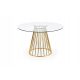  Halmar Liverpool runder Tisch 120 x 120 x 75 cm Gold