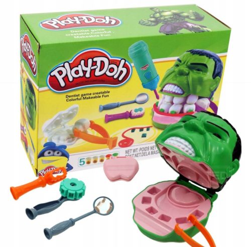  HULK Play-Doh Dentist 5 Tuben SET FÜR KINDER ALS GESCHENK