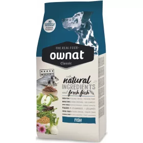    Ownat Classic Fish Trockenfutter für Hunde, 12 kg. Reich an frischem Fisch