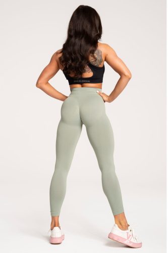  BASIC GRÜNE GYM GLAMOUR-LEGGINGS M