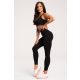  BASIC SCHWARZE XS GYM GLAMOUR-LEGGINGS