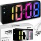  Uhr Thermometer ALARM Elektronischer LED-RGB-Alarm
