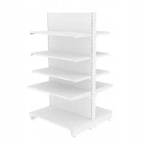 Doppelseitiges Ladenregal aus Metall von ITAB