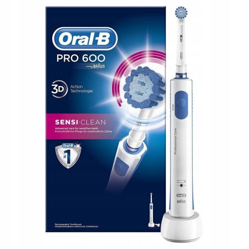  Oral-B PRO 600 3D WHITE BRAUN ORAL-B elektrische Zahnbürste 4210201077732