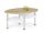  Halmar Medea ovaler Couchtisch 90 x 50 x 45 cm Sonoma-Eiche