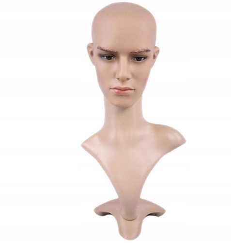 Bituxx männliche Schaufensterpuppe, beiger Torso