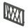 Esperto Radiators 351 W schwarzer dekorativer Heizkörper