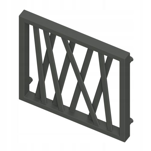 Esperto Radiators 351 W schwarzer dekorativer Heizkörper