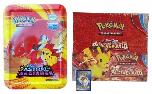  POKEMON MEGA BOX KARTEN + CAN SAMMLER LEGENDÄRES SET MIT 400 STÜCK