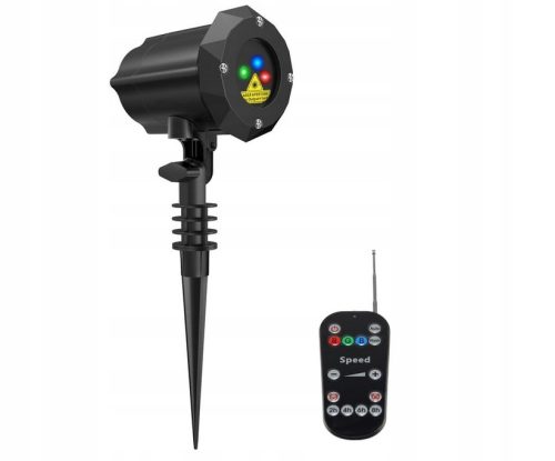 Außen- und Gartenprojektoren Poeland 5W IP65 Laserprojektor