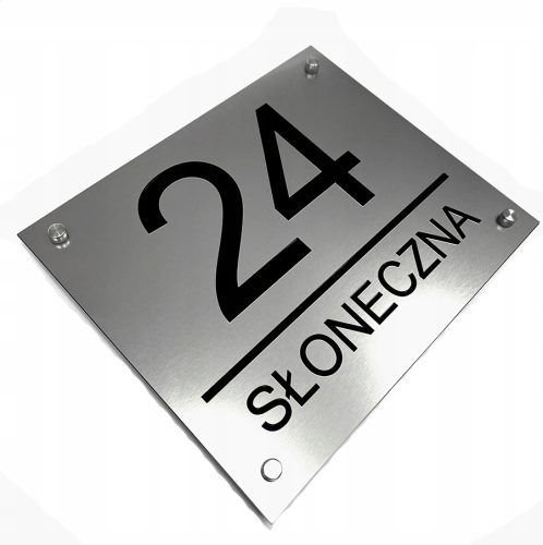 Gravermon Hausnummer 30 x 25 cm