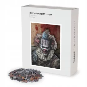    Puzzle für Erwachsene - Tuzzle - Clown für die Nachtschicht, 1000 Teile. 50x70