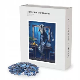    Puzzle Tuzzle AI & I 1000 Teile Puzzle - Tuzzle - Zebra, das 1000 Teile T1000-ZEB verstanden hat