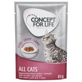  Concept for Life 85g All Cats Beutel mit Soße