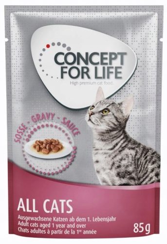  Concept for Life 85g All Cats Beutel mit Soße