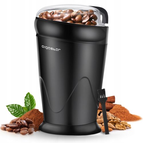  Aigostar Breath 150 W elektrische Mühle, schwarz