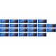 22x 80g WEDEL Extra Dunkle Schokolade 80% - Kartonpackung