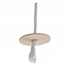 Platte - Holzschaukel mit rundem Sitz Start