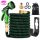  FLEXIBLER GARTENSCHLAUCH 7,5 m + ANSCHLÜSSE + Premium-PISTOLE