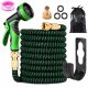  FLEXIBLER GARTENSCHLAUCH 7,5 m + ANSCHLÜSSE + Premium-PISTOLE