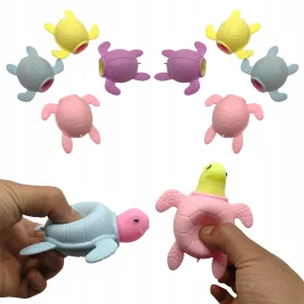    GNIOTEK SCHILDKRÖTE IM SCHALE ANTI-STRESS-SENSORISCHES SPIELZEUG