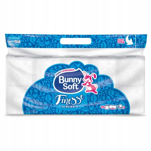 Klopapier Bunny Soft geruchloses Toilettenpapier 10 Stk.