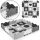  Jolly 3x3 Shapes Puzzle-Schaumstoffmatte – Grau