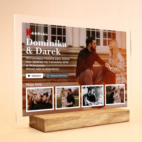  Netflix-Acrylglasdruck, Valentinstagsgeschenk