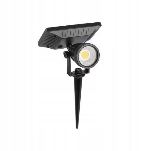  V-tac Solarlampe, schwarz, 28 cm, 1 Stk.