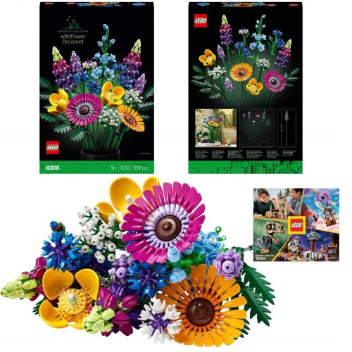  LEGO ICONS 10313 Wildblumenstrauß + Lego Katalog 1/2024 Bricks City Technic Speed Star Wars Harry Potter Duplo