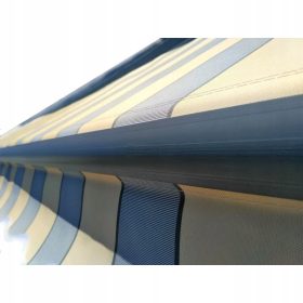 Balkon- und Terrassenmarkise 195 x 150 cm Beige, Grautöne