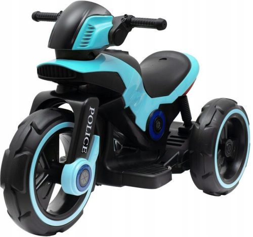  Baby Mix Police Batteriemotorrad, blau