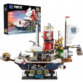    Popeye Piratenschiff PANTASY Creator Set kompatibel mit LEG O 86402
