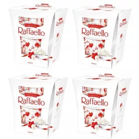 4x 230g FERRERO RAFFAELLO Pralinen Große Geschenkbox