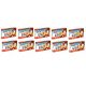 10x 103,5g KINDER Happy Hippo Biskuit UK Karton